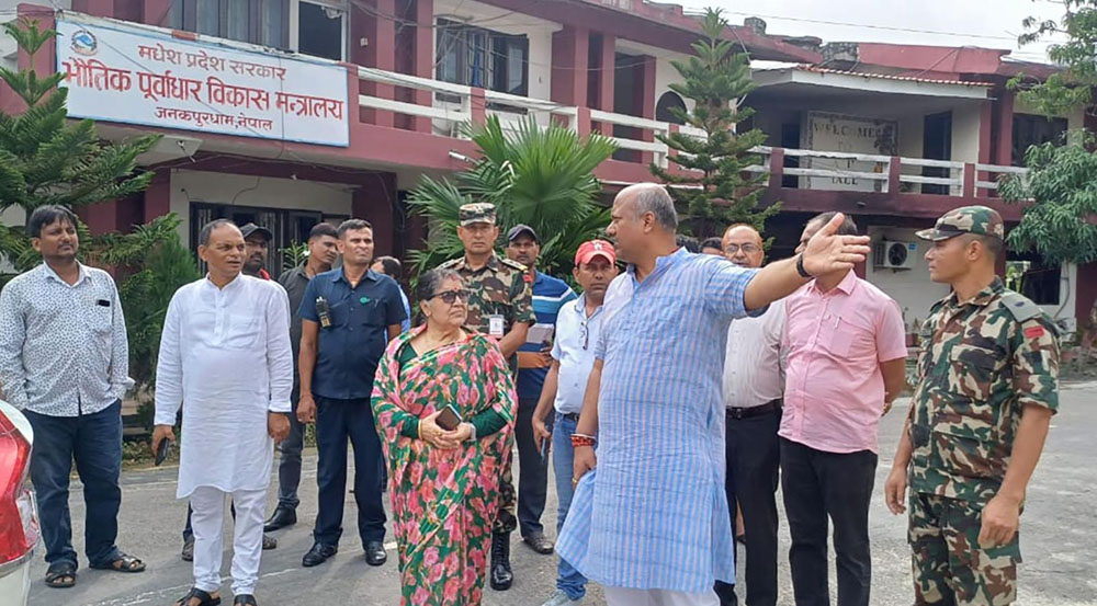 मधेस प्रदेश सरकारका मुख्यमन्त्री र सभामुखबीच भेटघाट