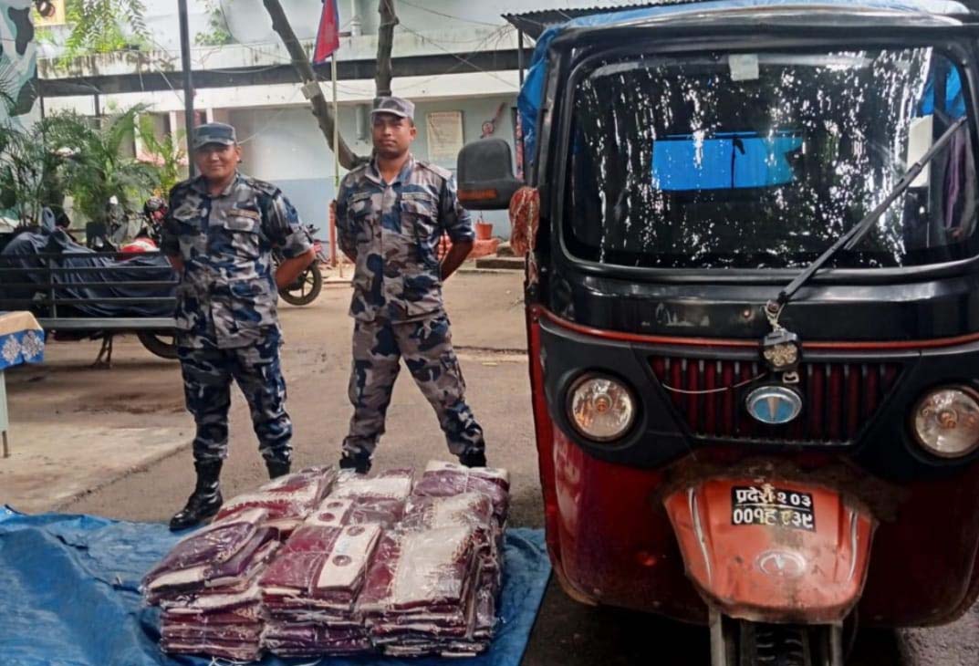 ४ लाखको भन्सार छली सामान नियन्त्रण