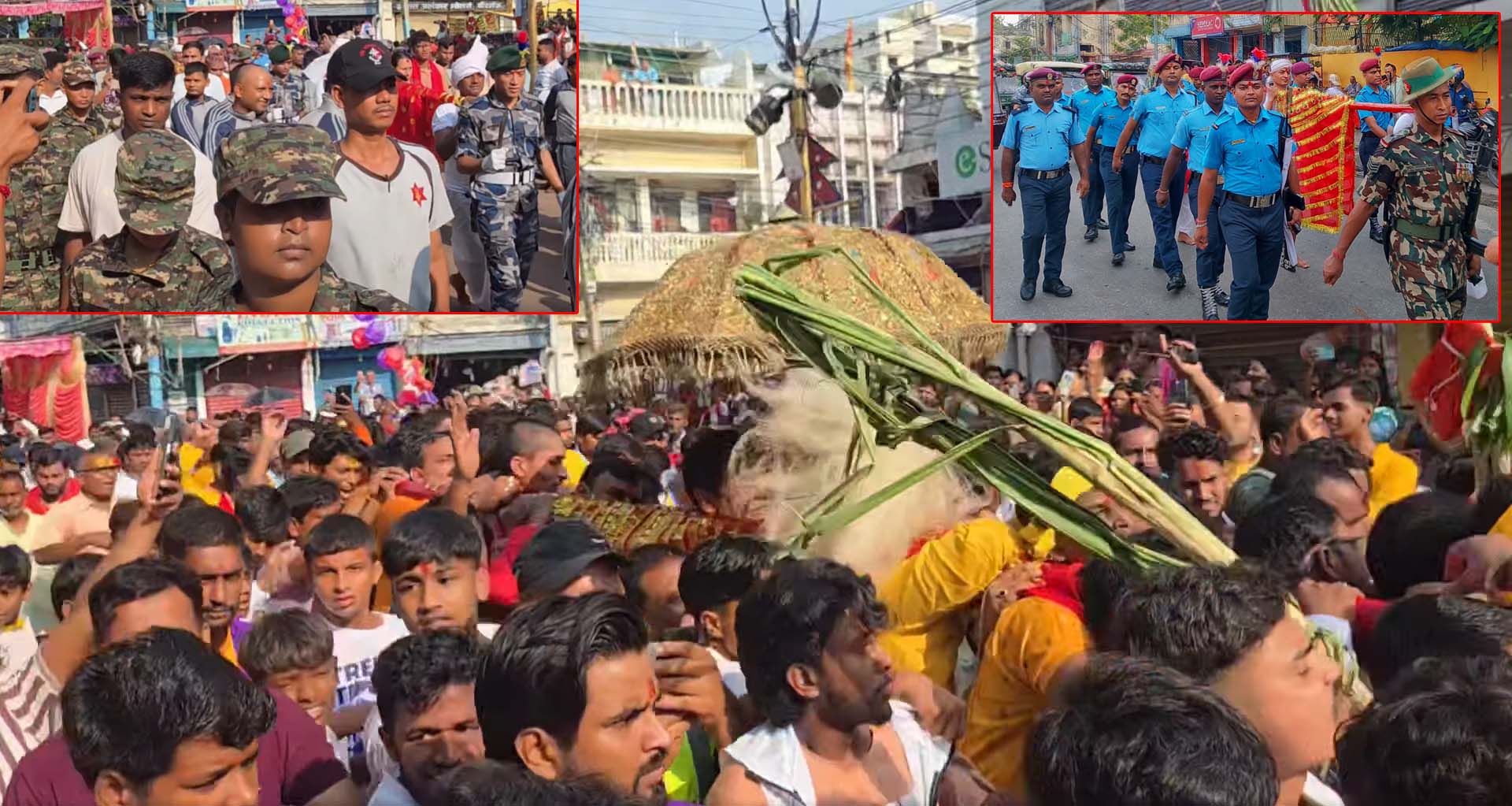 गहवामाईमा फूलपाती भित्र्याइयो