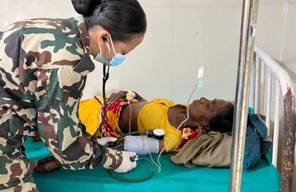 हैजा नियन्त्रणका लागि नेपाली सेनाका चिकित्सक खटिए