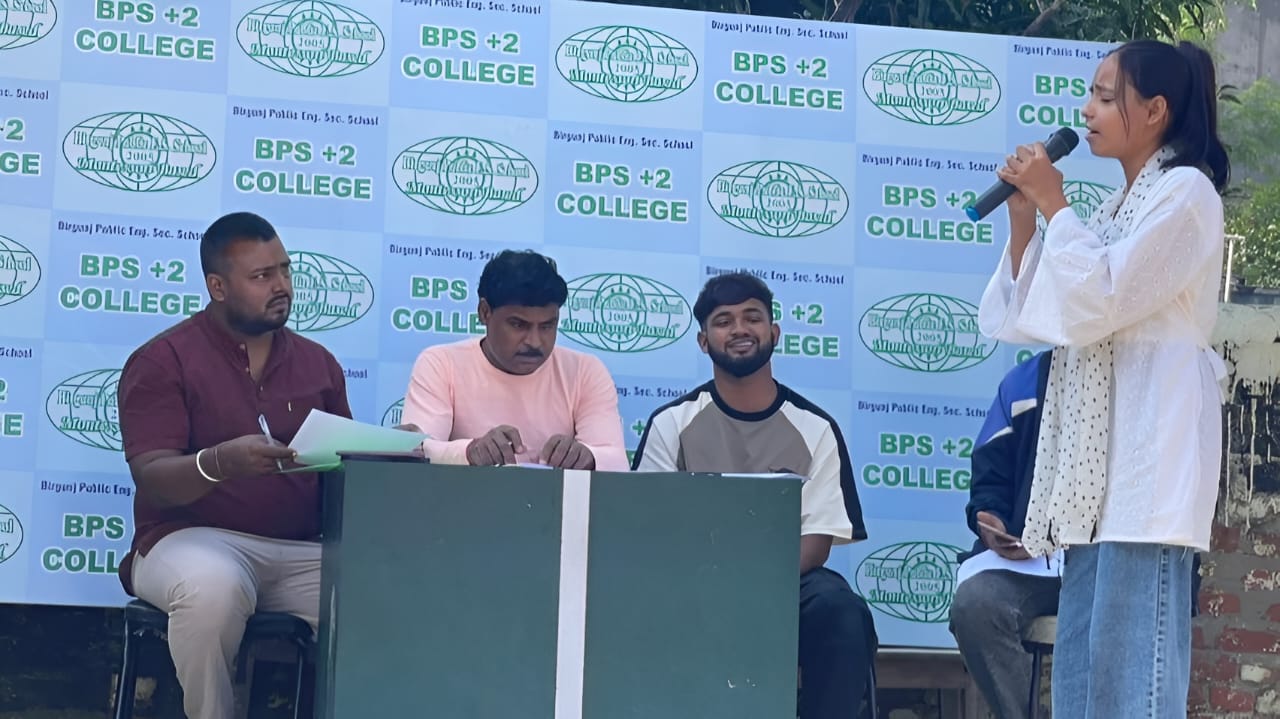 बीपीएस +२ कलेजद्वारा आयोजित गायन प्रतियोगिताको नतिजा सार्वजनिक