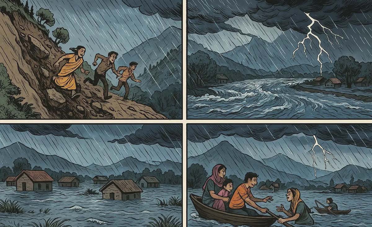 वीरगंजमा सर्वाधिक वर्षा, ४० जिल्लामा रेड अलर्ट