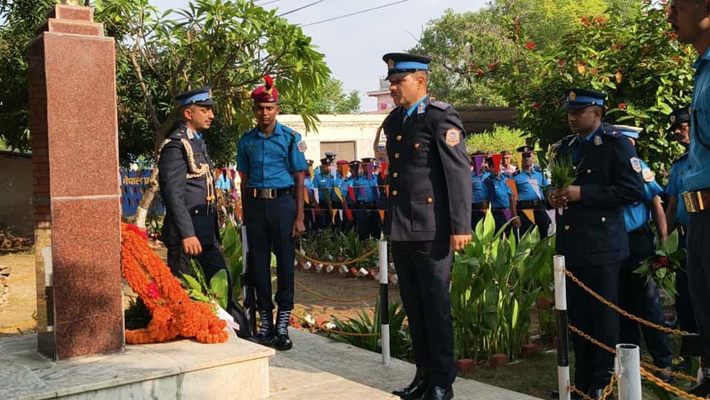 ७०औं प्रहरी दिवस पर्सामा विविध कार्यक्रमका साथ सम्पन्न