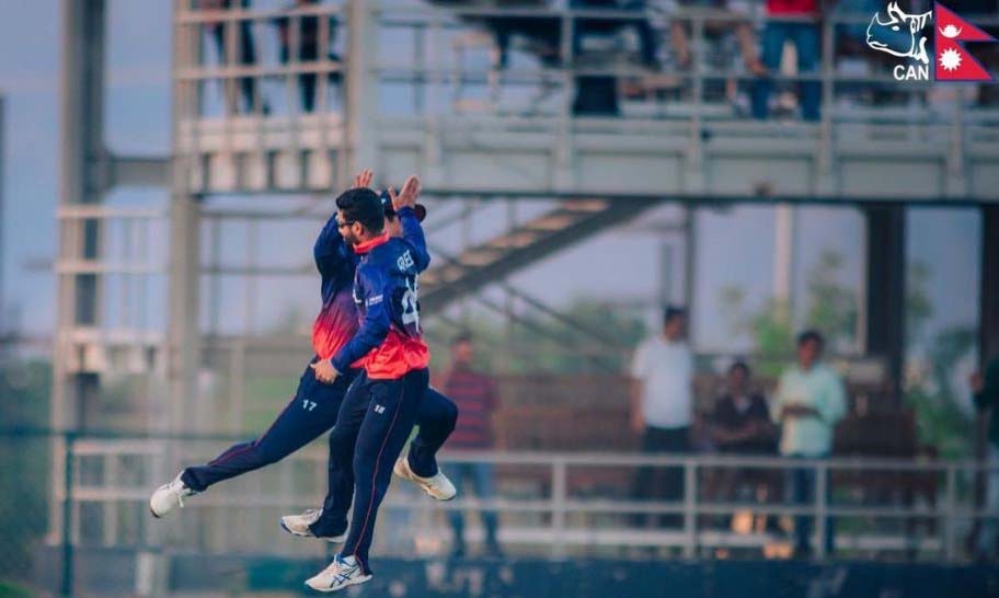 विश्वकप क्रिकेट छनोटः युएईमाथि नेपालको जित