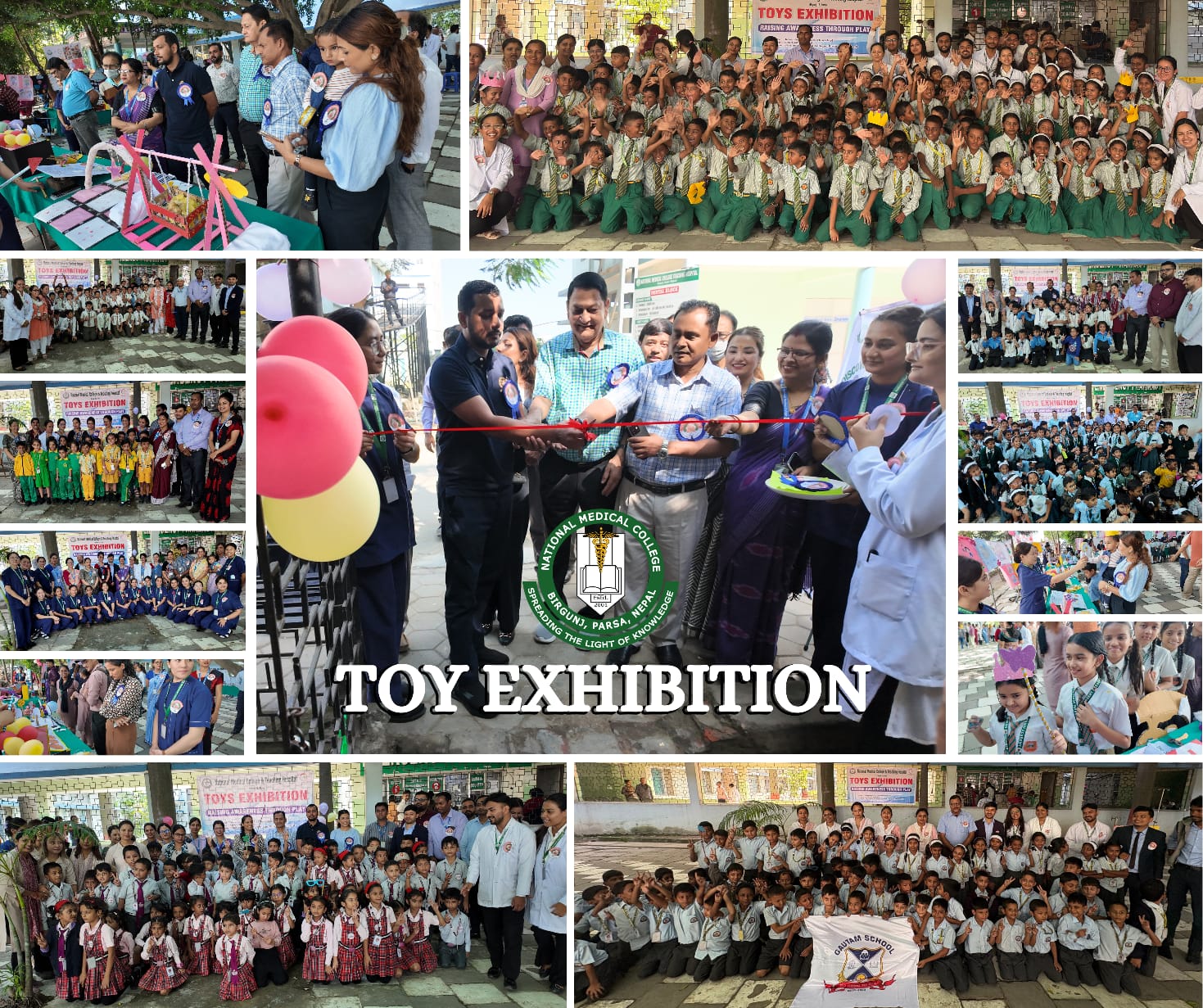 नेशनल मेडिकल कलेजमा बालबालिकामुखी खेलौना प्रदर्शनी भव्य रूपमा सम्पन्न