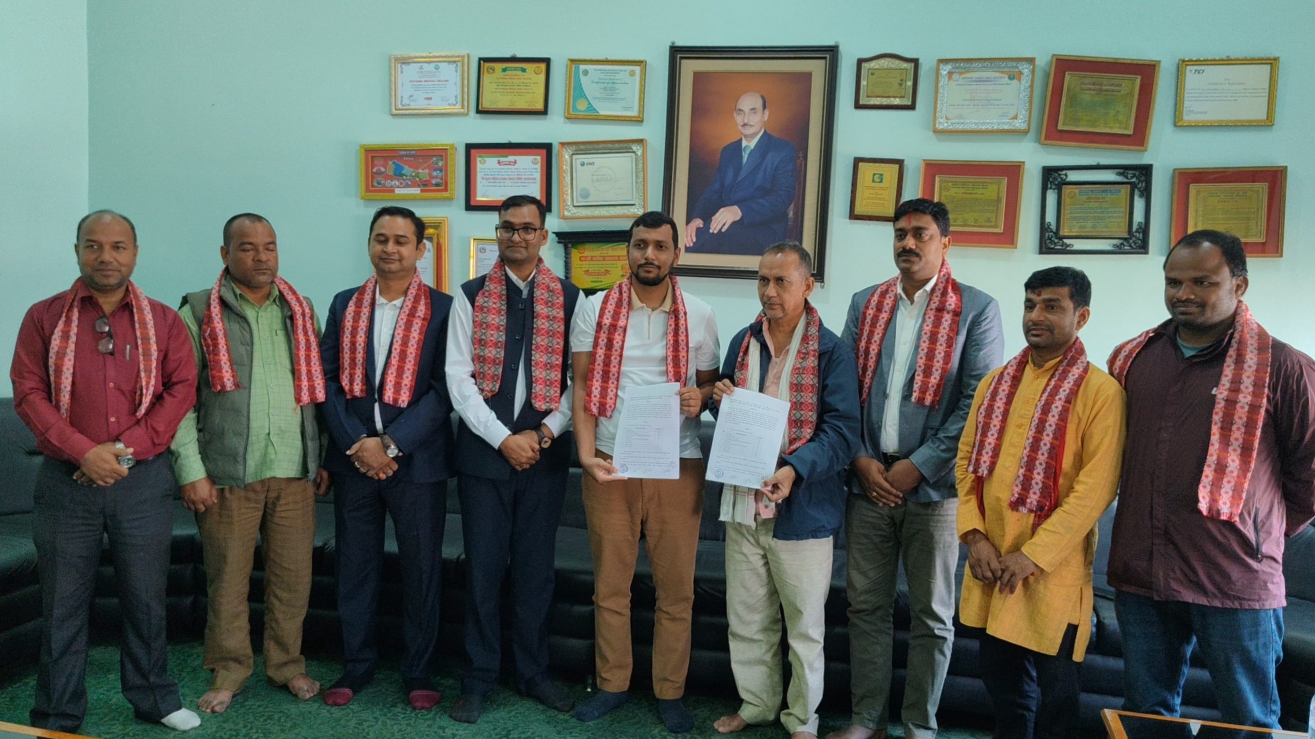 नेशनल मेडिकल कलेज र विश्रामपुर गाउँपालिकाबीच स्वास्थ्य सेवा सम्बन्धी सम्झौता सम्पन्न