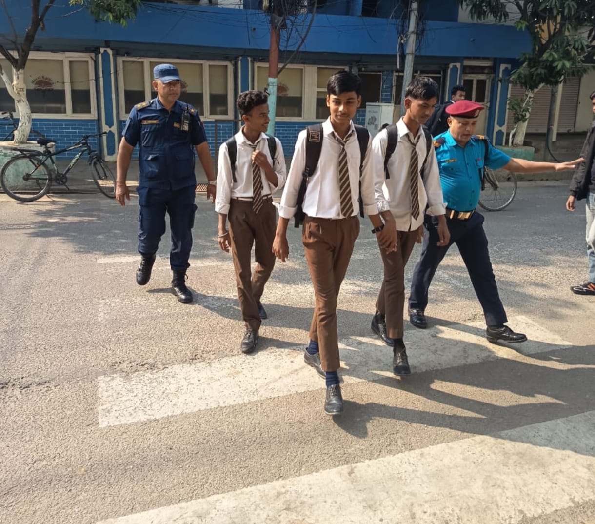 ग्रिनसिटी आदर्शनगर चोकमा ट्राफिक जनचेतना कार्यक्रम सम्पन्न