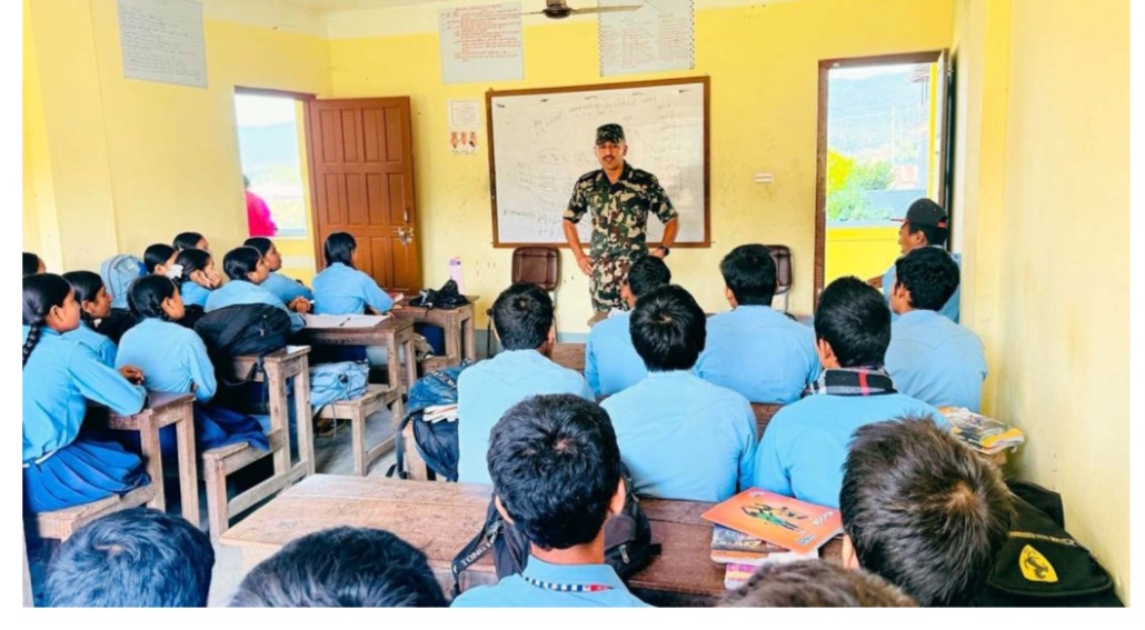राष्ट्रिय सुरक्षासँगै सामाजिक उत्तरदायित्वमा नेपाली सेना