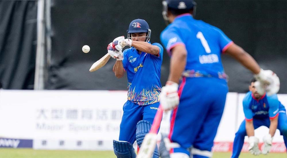 नेपाल अफगानिस्तानसँग पराजित